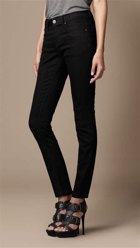 burberry brit skinny jeans black